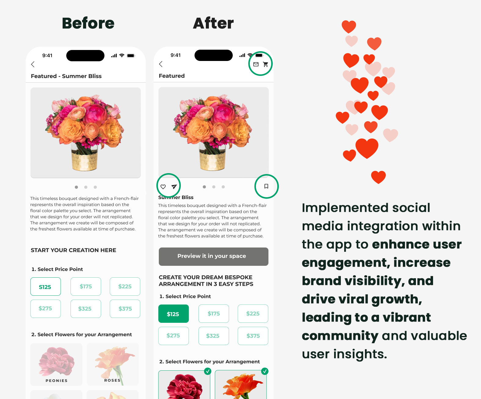 ui ux implemented social media platforms
