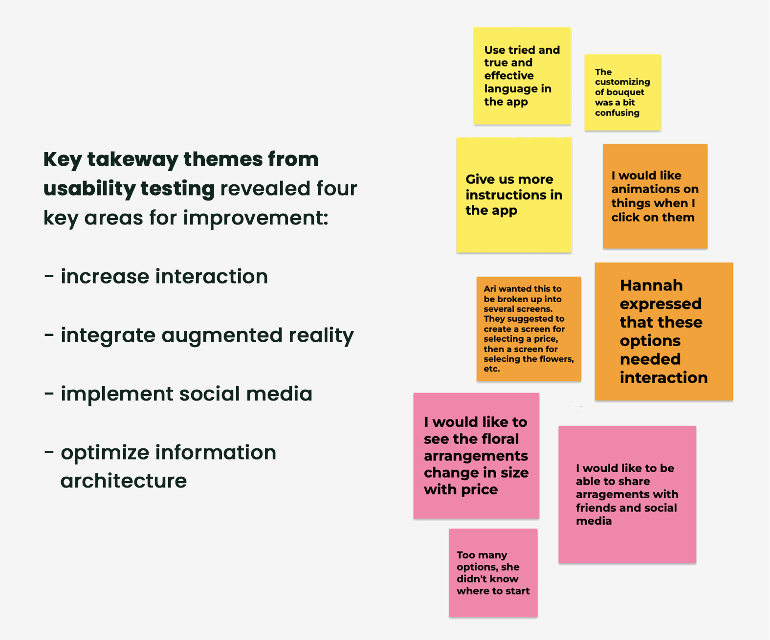 ui ux usabilitiy study key takeways to implement